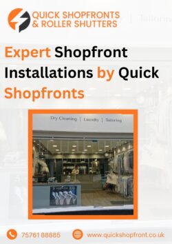 Expert Shopfront Installations by Quick Shopfronts