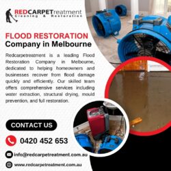 Trusted Flood Restoration Company in Melbourne – Redcarpetreatment
