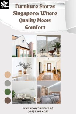 Furniture Stores Singapore: Where Quality Meets Comfort