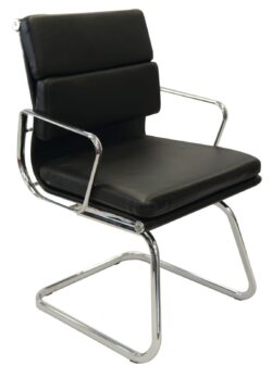 GP Manta Leather Visitor Chair