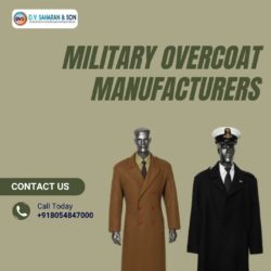 Military Overcoats Manufacturers | D V Saharan and Son