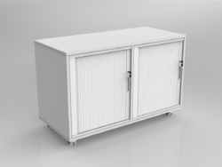 OL Axis Mobile Caddy Pedestal with 2 Tambour