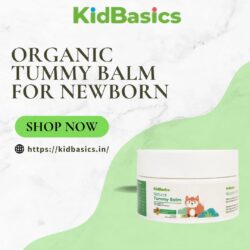 Organic Tummy Balm for Kids – Gentle & Soothing