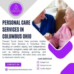 Trusted Personal Care Services in Columbus Ohio