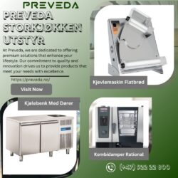 Preveda Storkjøkken Utstyr Oppvaskbenk – Solid og Funksjonell Løsning