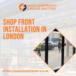 Modern Shop Front Installation in London