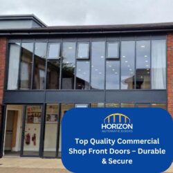 Top Quality Commercial Shop Front Doors – Durable & Secure