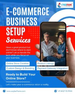 E-Commerce Business Setup Services by Ecyberframe