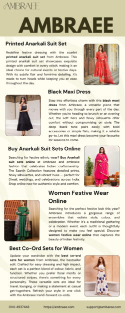 Buy Stylish Women Festive Wear Online to Shine This Celebration