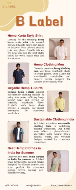 How sustainable clothing India inspires modern mindful wardrobes