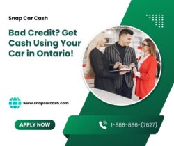 Drive Your Car & Get Paid—Bad Credit Car Title Loans Ontario