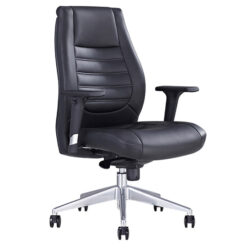 ST Boston PU Leather Executive Low Back Chair