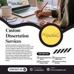 Custom Dissertation Services – Writing Sharks