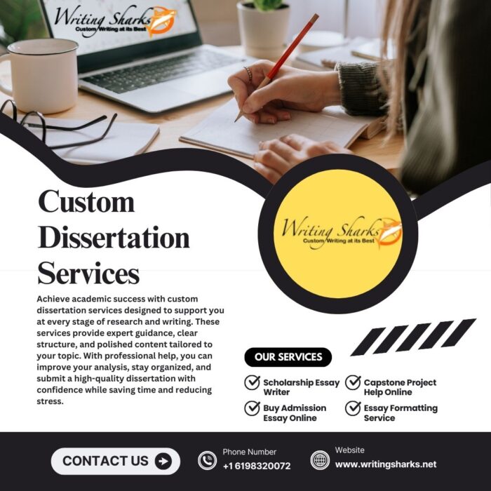 Custom Dissertation Services – Writing Sharks