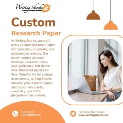 Custom Research Paper – Writing Sharks