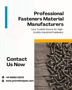 Professional Fasteners Material Manufacturers | Prime Fastpak