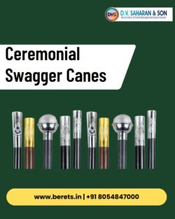 Leading Ceremonial Swagger Canes Manufacturers for Military and Parade Use