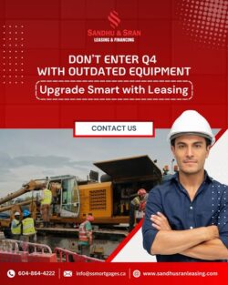 Upgrade Before Q4: Smart Leasing to Cut Costs, Delays, and Downtime