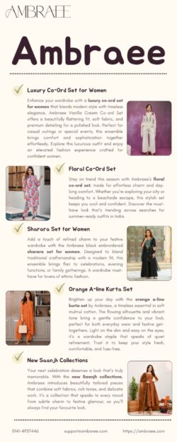 Upgrade Your Wardrobe with a Designer Sharara Set for Women This Season