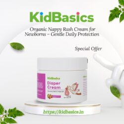 Organic Nappy Rash Cream for Newborns – Gentle Daily Protection