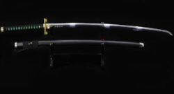 Tokitou Muichirou Black Nichirin Sword Replica – Demon Slayer Katana for Sale