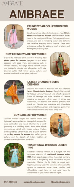 A Complete Shopping Guide to Buy Sarees for Women for Every Celebration