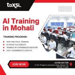 AI Training in Mohali | ToXSL Technologies