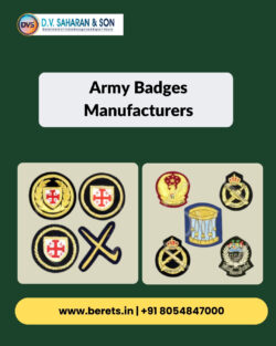 Defence-Grade Quality: Work of Leading Army Badges Manufacturers