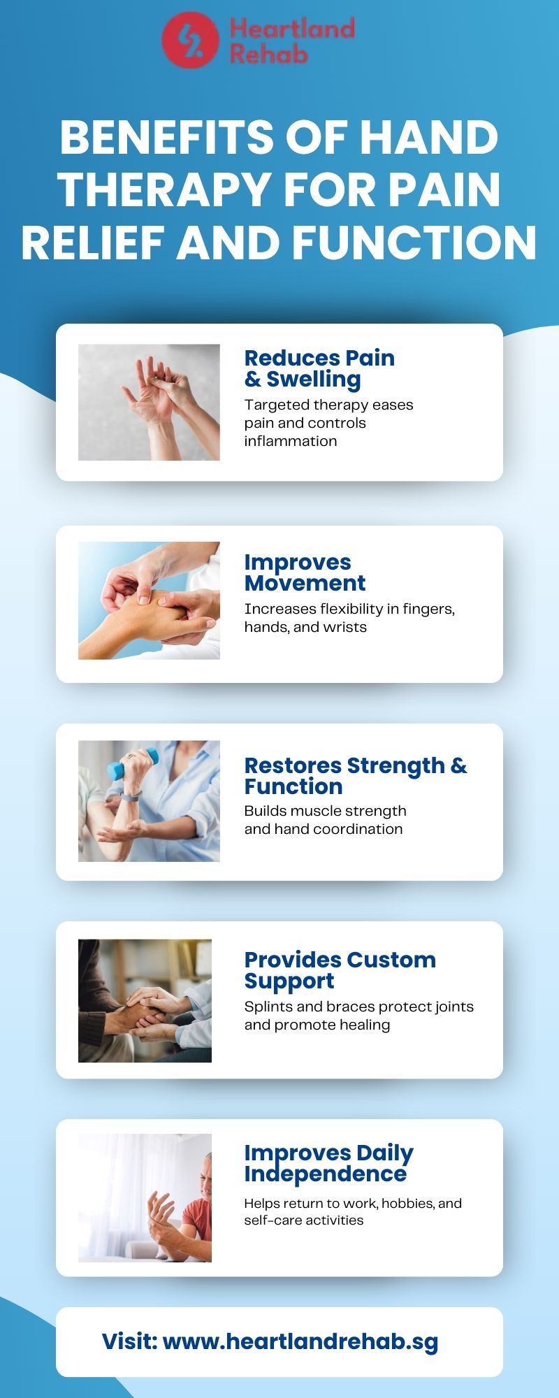 Benefits of Hand Therapy for Pain Relief and Function