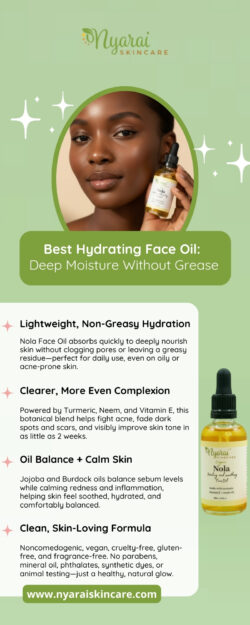 Best Hydrating Face Oil for Dry & Dull Skin | Nyarai Skincare