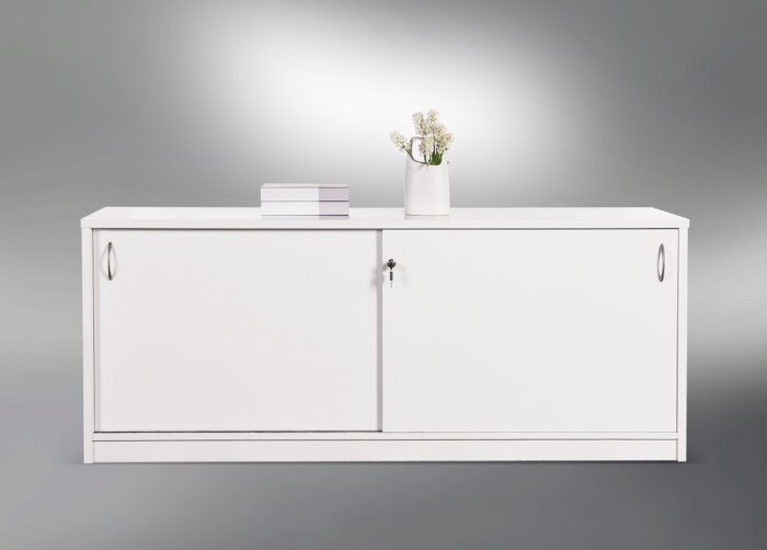GP Credenza Buffet in Glossy White 1800mm Width