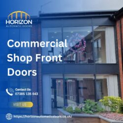 High-Quality Commercial Shop Front Doors for Businesses