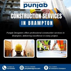 Construction Services in Brampton | Punjab Designers