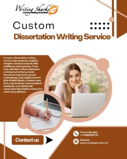 Custom Dissertation Writing Service – Writing Sharks