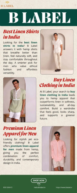 Step Up Your Wardrobe with the Best Linen Shirts in India