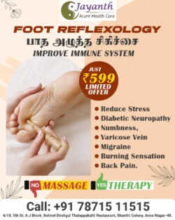 Foot Reflexology in Anna Nagar, Chennai | Near Me