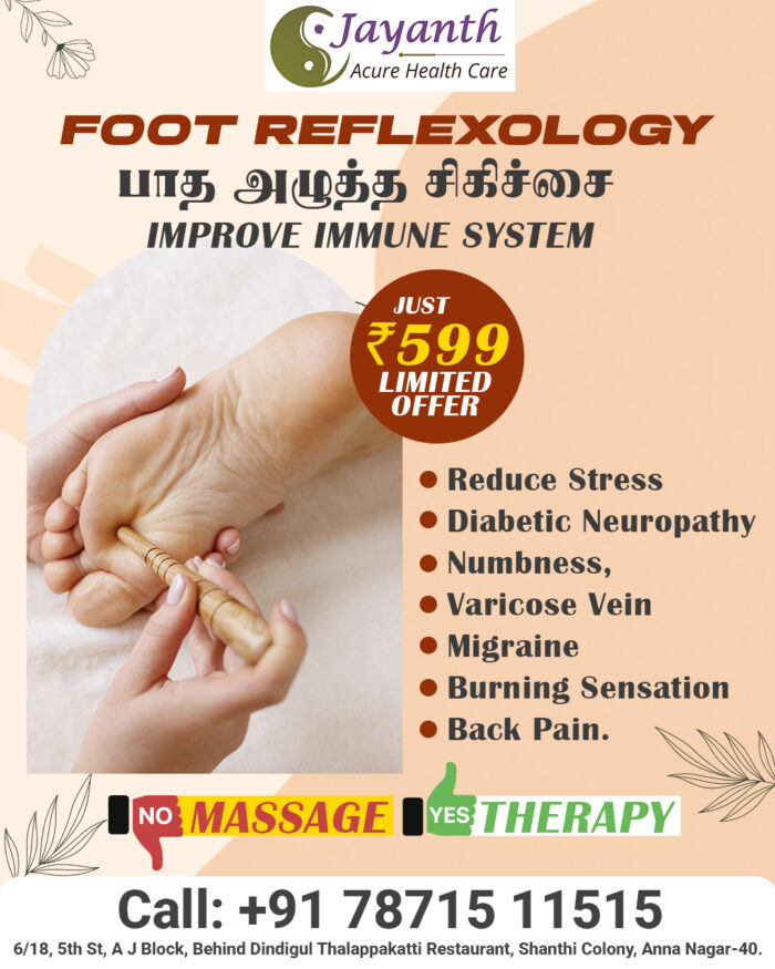 Foot Reflexology in Anna Nagar, Chennai | Near Me