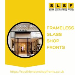 Top-Quality Frameless Glass Shop Fronts for Business Premises