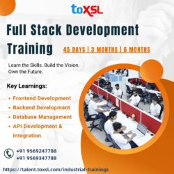 Full Stack Development Training in Mohali | ToXSL Technologies
