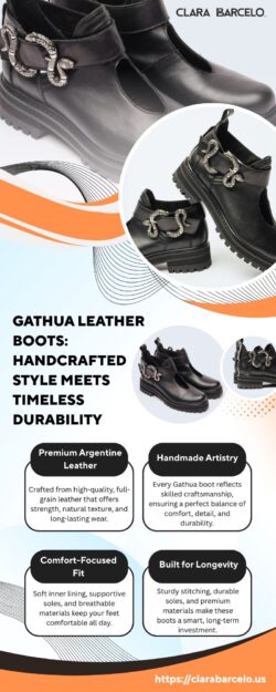 Clara Barcelo Gathua Leather Boots – Timeless Style & Comfort Now Live