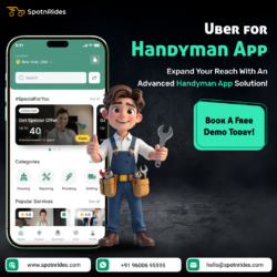 Uber for Handyman App Development By SpotnRides