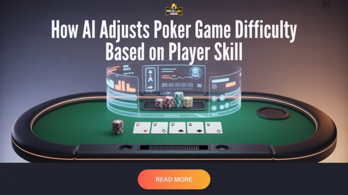Using AI for Dynamic Difficulty Adjustment in Online Poker