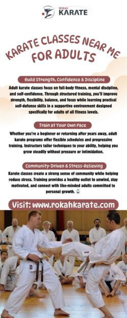 Karate Classes Near Me for Adults​​ | Rokah Karate
