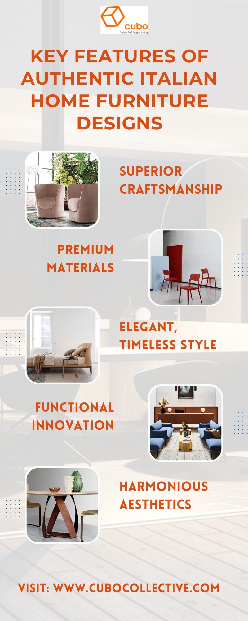 Key Features of Authentic Italian Home Furniture Designs