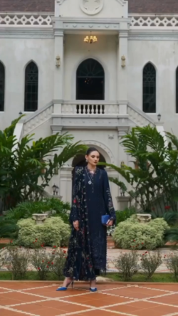 Shop Maria B Winter Luxe 2025 WL-1307 | Winter Suits for Ladies – Tayaba