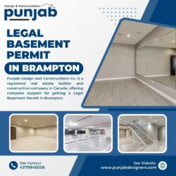Legal Basement Permit in Brampton | Punjab Designers