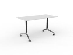 OL Modulus Castor Leg Meeting Table – White Top