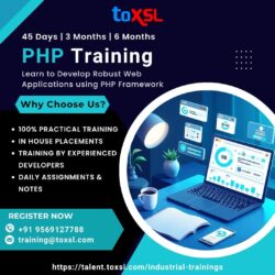 Best PHP Training in Mohali | ToXSL Technologies