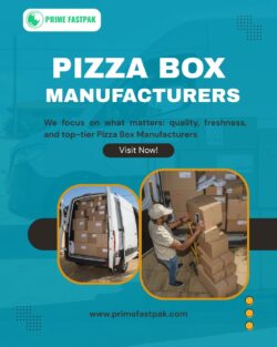 Prime Fastpak: Premium Pizza Box Manufacturers Delivering Quality & Freshness