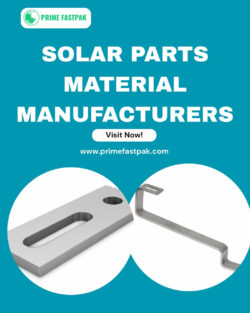 Solar Material Parts Manufacturers in India